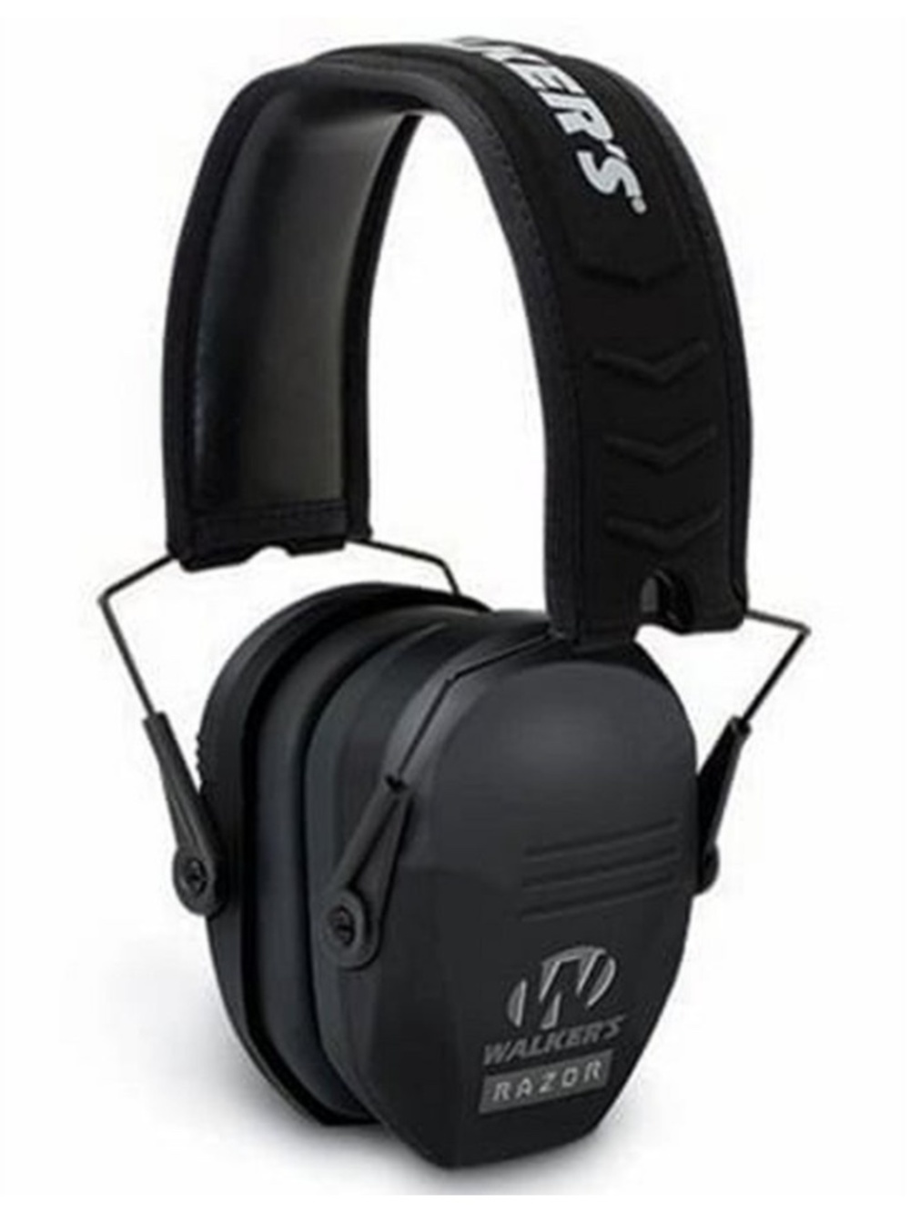 WALKER’S Razor Slim Passive Ear Muffs Black Noise Reduction